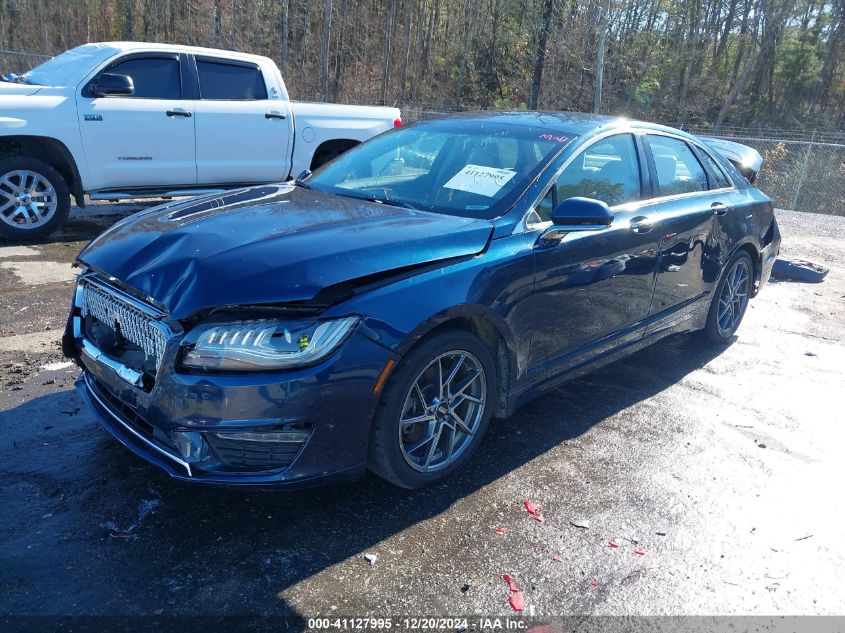 VIN 3LN6L5A97HR644307 2017 Lincoln MKZ, Premiere no.2