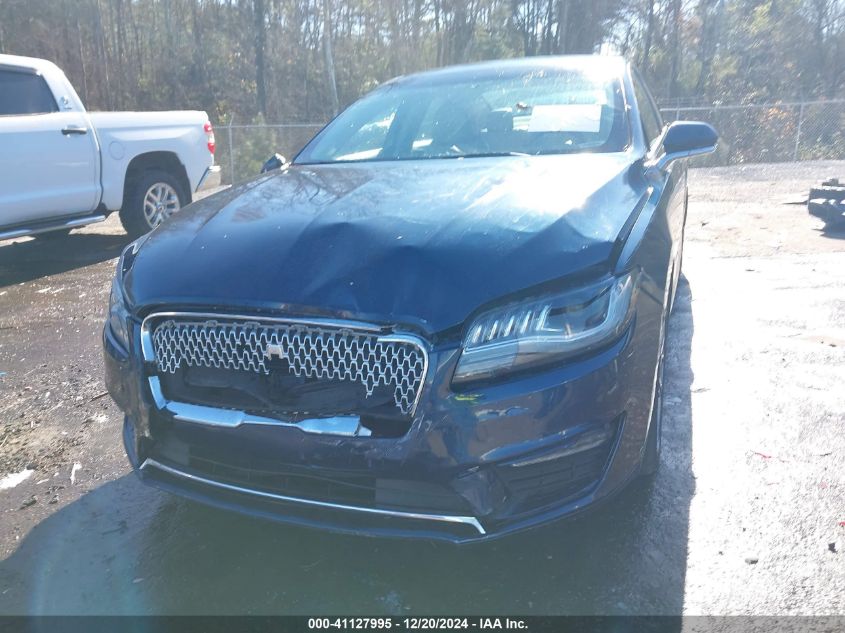 VIN 3LN6L5A97HR644307 2017 Lincoln MKZ, Premiere no.6