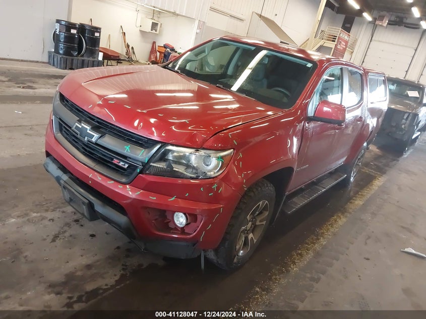 2016 CHEVROLET COLORADO VIN: 1GCGTDE36G1185546