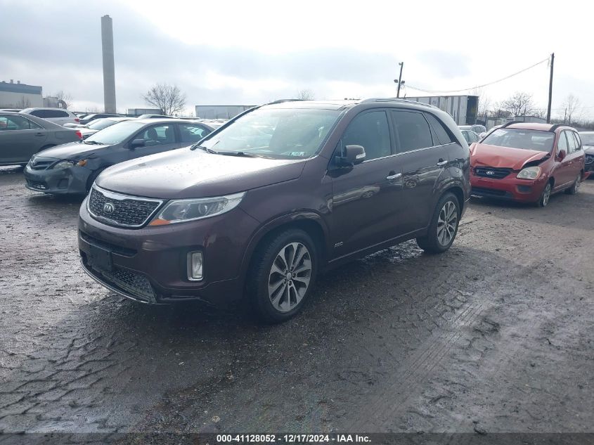 VIN 5XYKWDA75FG626754 2015 KIA SORENTO no.2