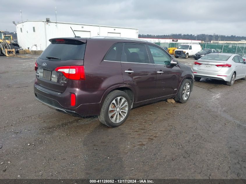 VIN 5XYKWDA75FG626754 2015 KIA SORENTO no.4