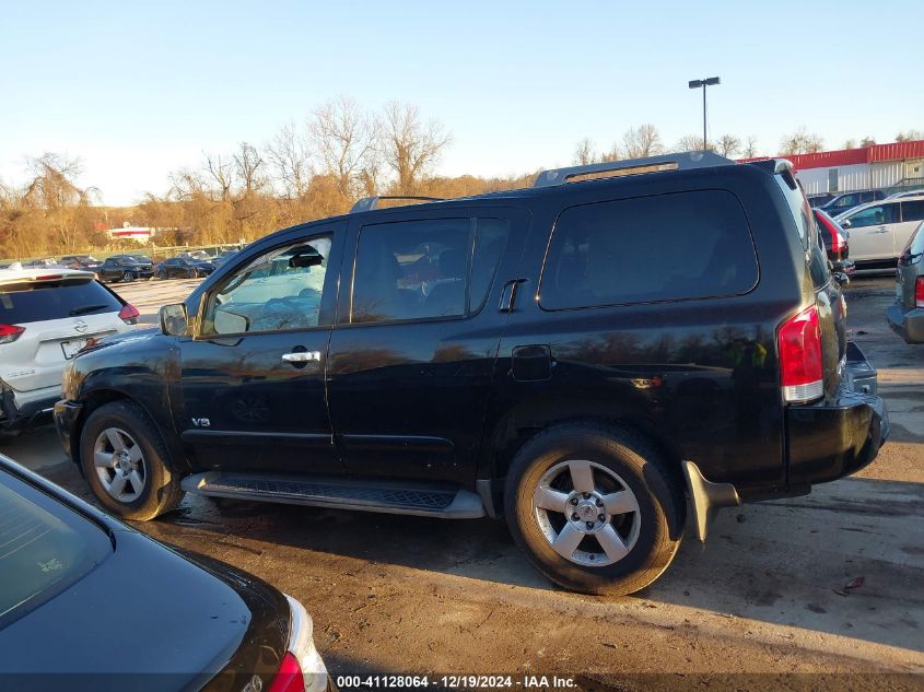 2006 Nissan Armada Se VIN: 5N1AA08BX6N734580 Lot: 41128064