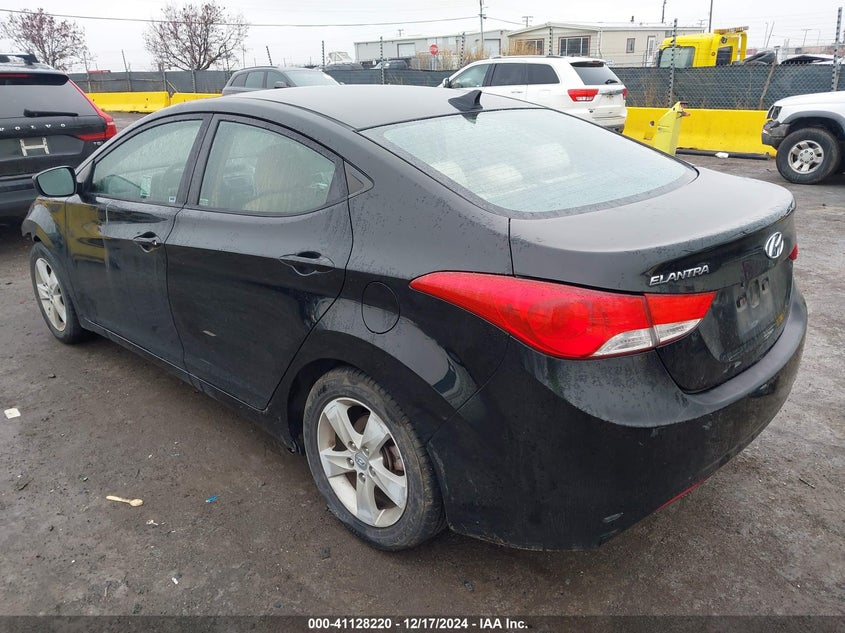 2013 HYUNDAI ELANTRA VIN: KMHDH4AE0DU851916