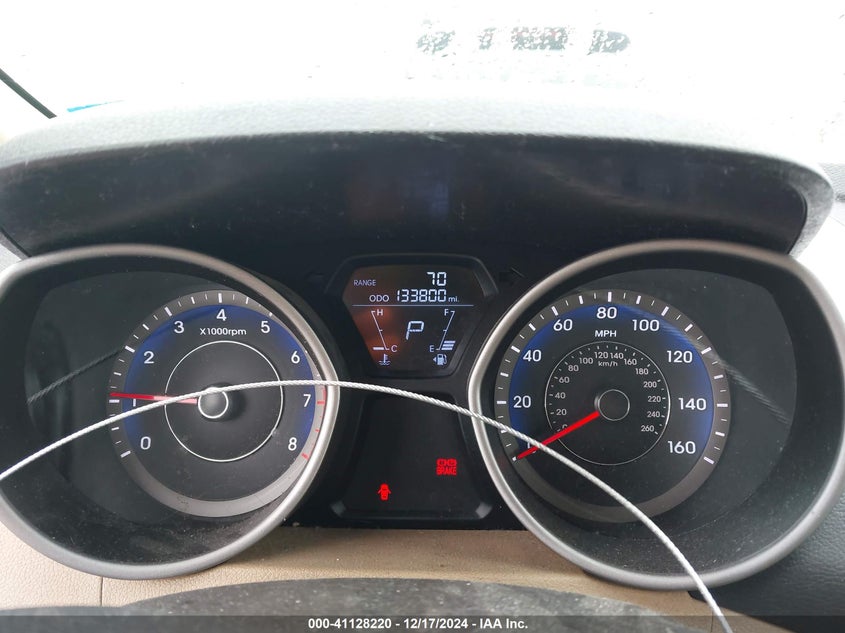 2013 HYUNDAI ELANTRA VIN: KMHDH4AE0DU851916