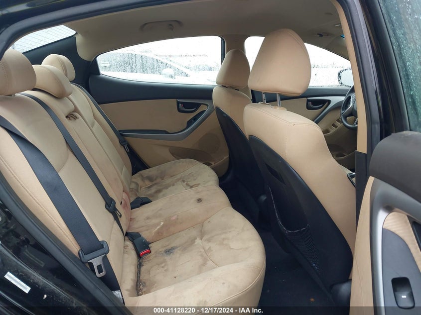 2013 HYUNDAI ELANTRA VIN: KMHDH4AE0DU851916