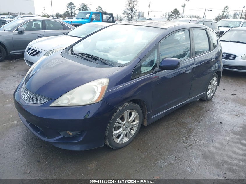 2009 HONDA FIT VIN: JHMGE88489S004612