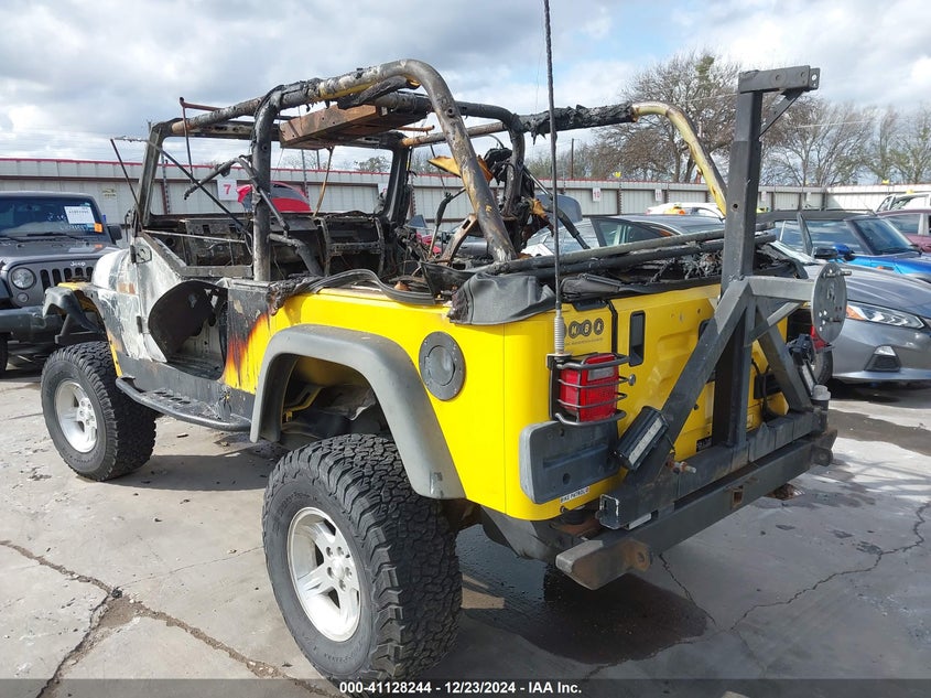 2006 JEEP WRANGLER / TJ VIN: 1J4FA44S96P715234