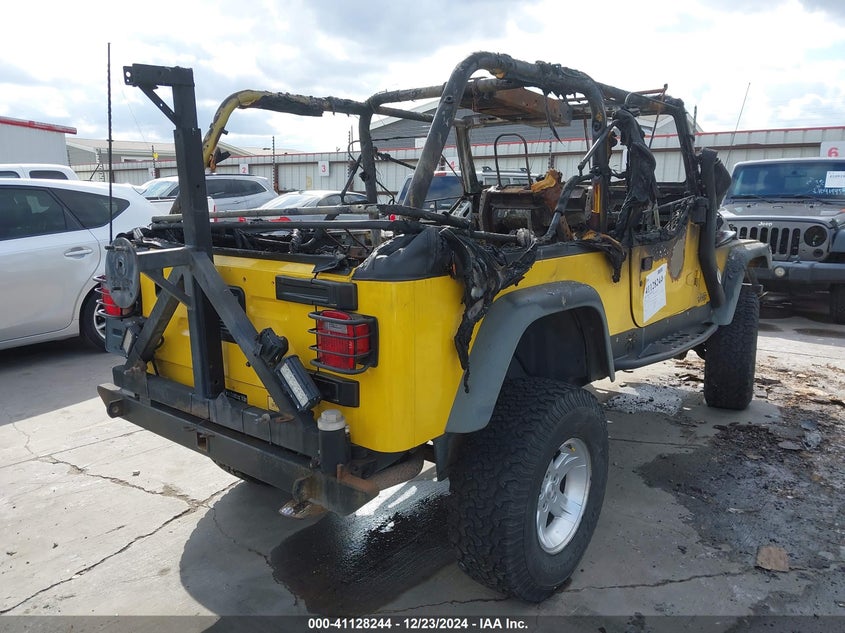 2006 JEEP WRANGLER / TJ VIN: 1J4FA44S96P715234