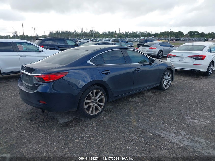 2016 MAZDA MAZDA6 VIN: JM1GJ1V55G1422937