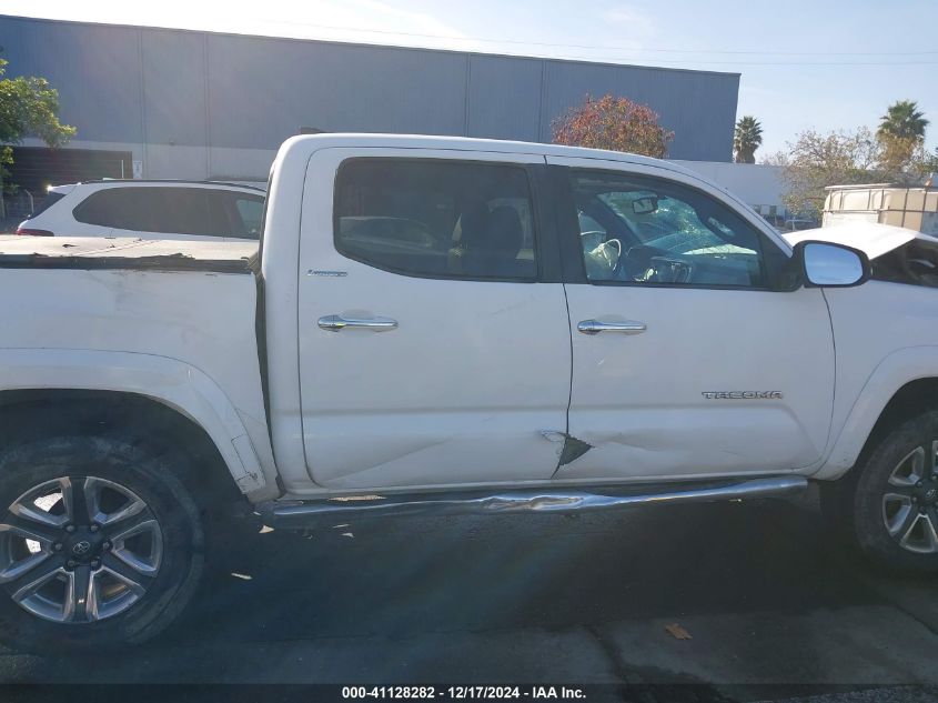 2016 Toyota Tacoma Limited VIN: 3TMGZ5AN2GM016106 Lot: 41128282