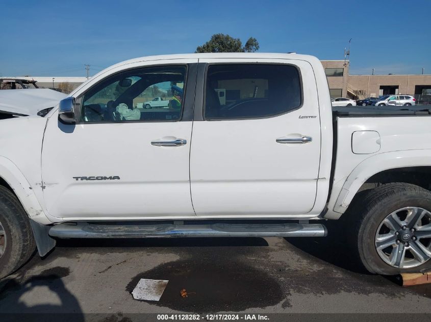 2016 Toyota Tacoma Limited VIN: 3TMGZ5AN2GM016106 Lot: 41128282