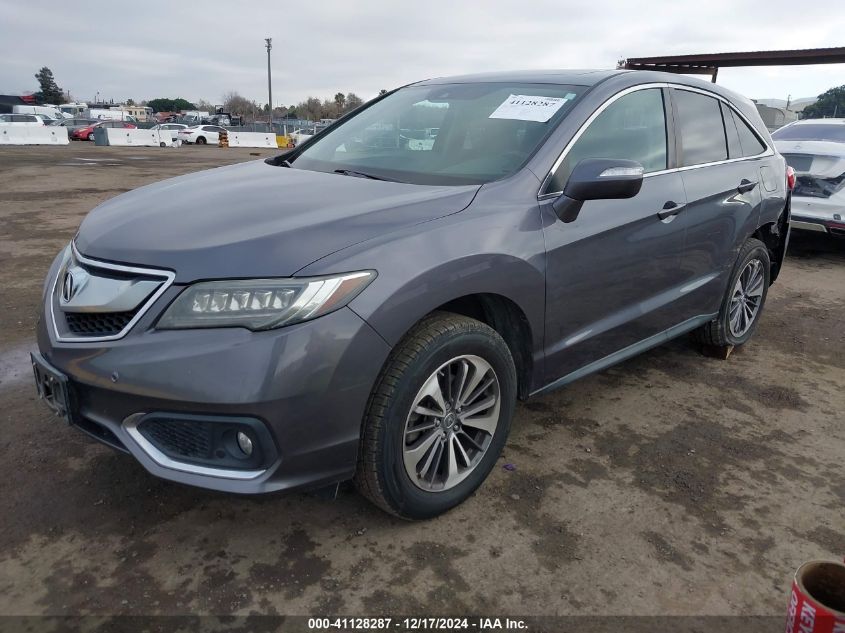 VIN 5J8TB3H70JL000530 2018 ACURA RDX no.2