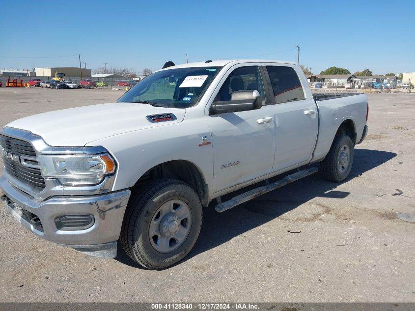 2021 Ram 2500 Big Horn 4X4 6'4 Box VIN: 3C6UR5DL2MG579266 Lot: 41128340