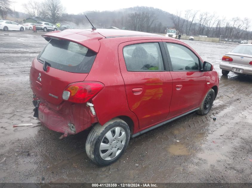 VIN ML32A3HJ3FH008269 2015 Mitsubishi Mirage, De/Rf no.4