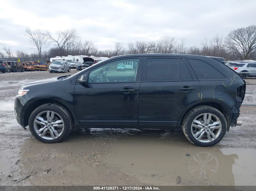 VIN 2FMDK4JC0DBB78096 2013 Ford Edge, Sel no.14