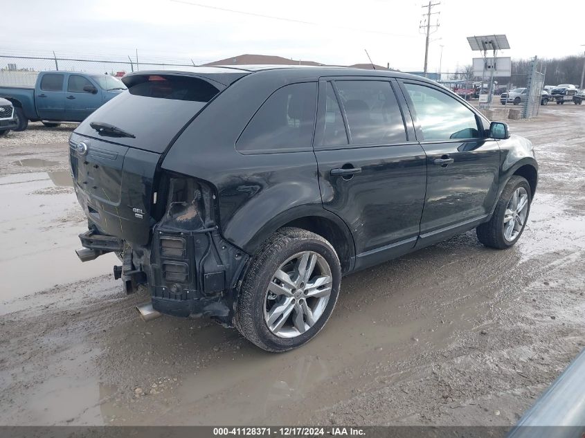 VIN 2FMDK4JC0DBB78096 2013 Ford Edge, Sel no.4