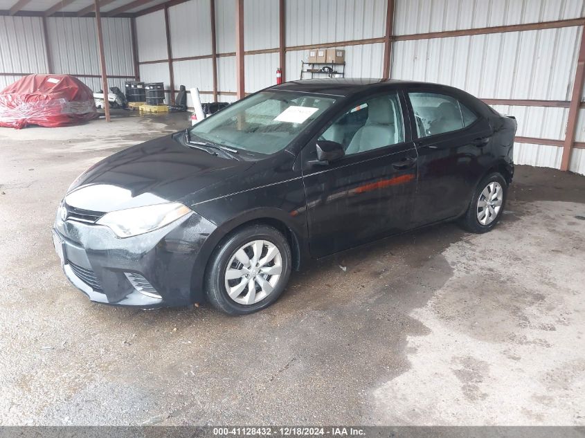 VIN 5YFBURHE6FP251122 2015 Toyota Corolla, LE no.2