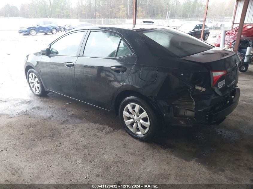 VIN 5YFBURHE6FP251122 2015 Toyota Corolla, LE no.3