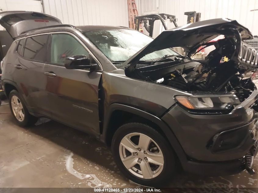 2022 JEEP COMPASS LATITUDE 4X4 - 3C4NJDBBXNT120665