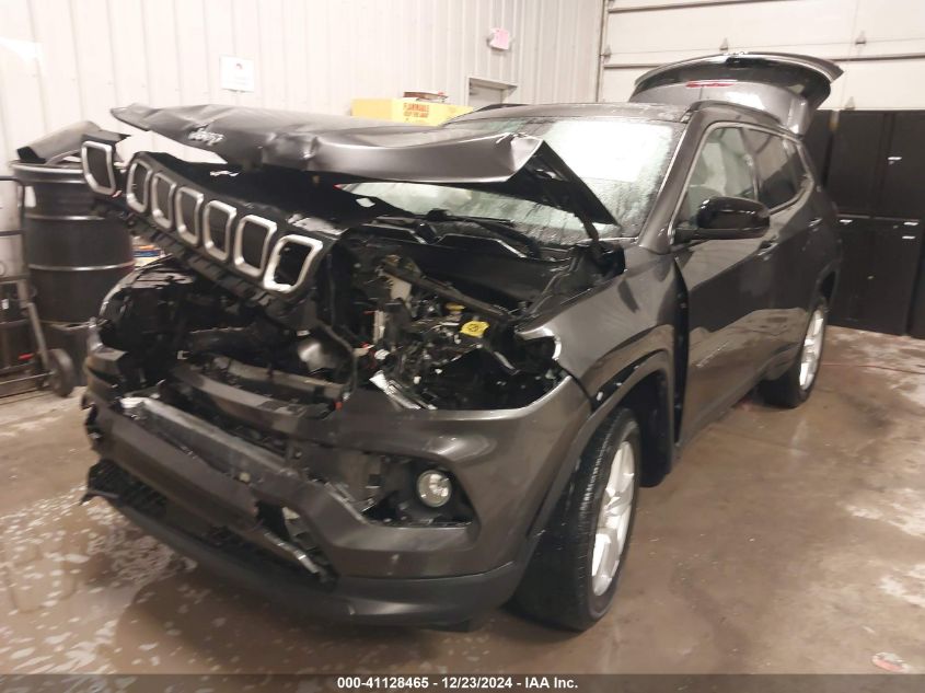 2022 JEEP COMPASS LATITUDE 4X4 - 3C4NJDBBXNT120665