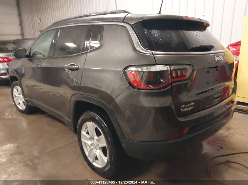 VIN 3C4NJDBBXNT120665 2022 Jeep Compass, Latitude 4X4 no.3