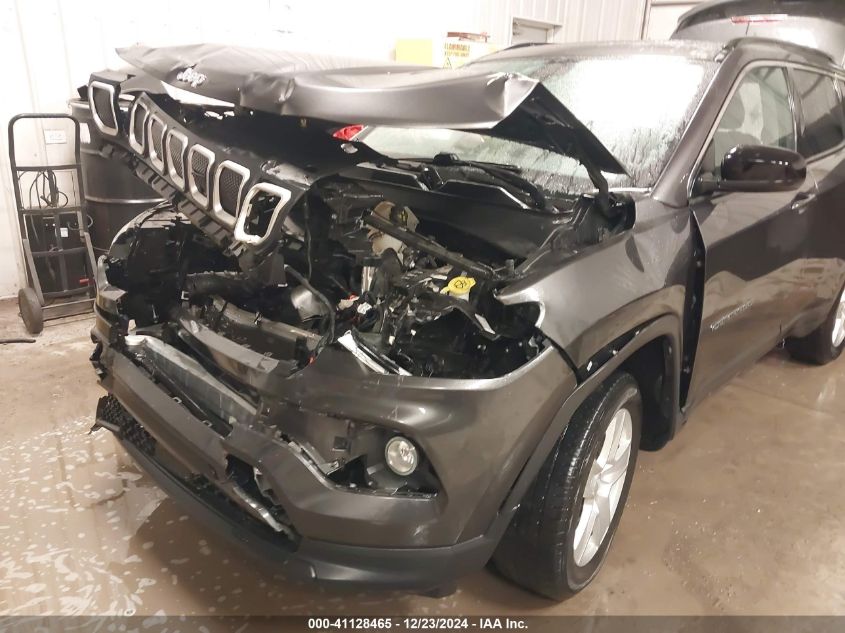 VIN 3C4NJDBBXNT120665 2022 Jeep Compass, Latitude 4X4 no.6