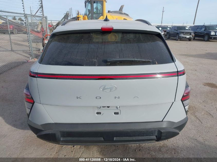 2024 Hyundai Kona Sel VIN: KM8HB3AB4RU184522 Lot: 41128558