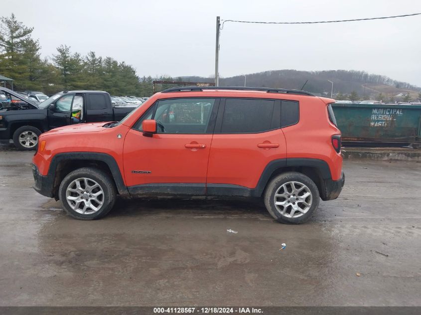 VIN ZACCJBBT2GPD77009 2016 Jeep Renegade, Latitude no.14