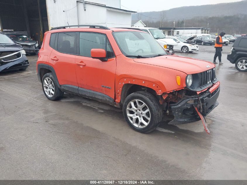 VIN ZACCJBBT2GPD77009 2016 Jeep Renegade, Latitude no.1