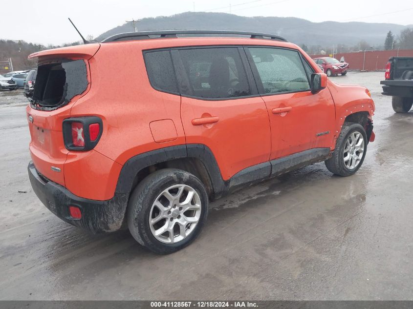 VIN ZACCJBBT2GPD77009 2016 Jeep Renegade, Latitude no.4