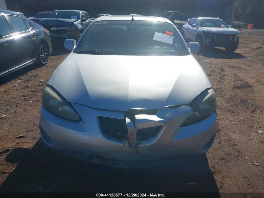 2005 Pontiac Grand Prix Gtp VIN: 2G2WR524951221285 Lot: 41128577