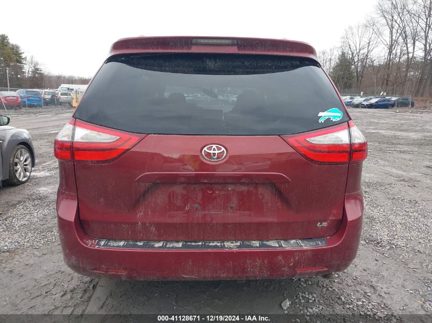 VIN 5TDKK3DC5FS622916 2015 TOYOTA SIENNA no.16