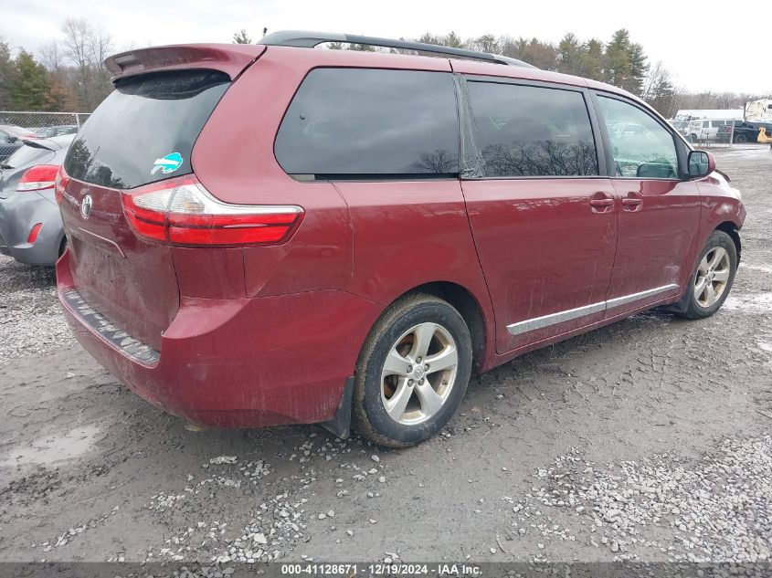 VIN 5TDKK3DC5FS622916 2015 TOYOTA SIENNA no.4