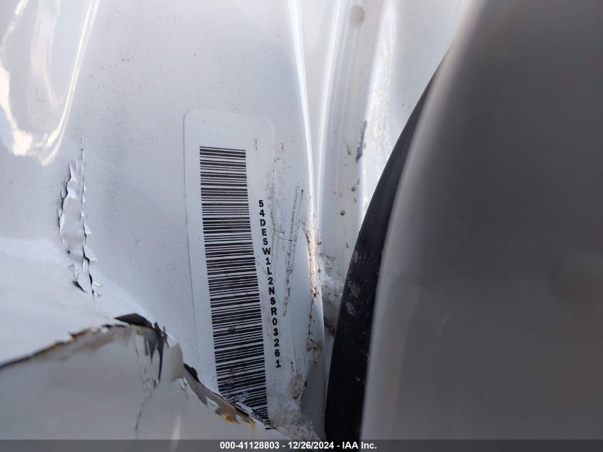 2022 Isuzu Nrr VIN: 54DE5W1L0NSR03261 Lot: 41128803