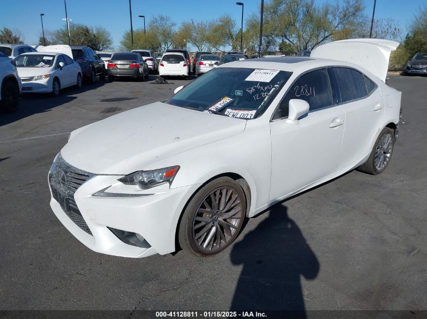 VIN JTHBF1D2XE5036067 2014 Lexus IS, 250 no.2