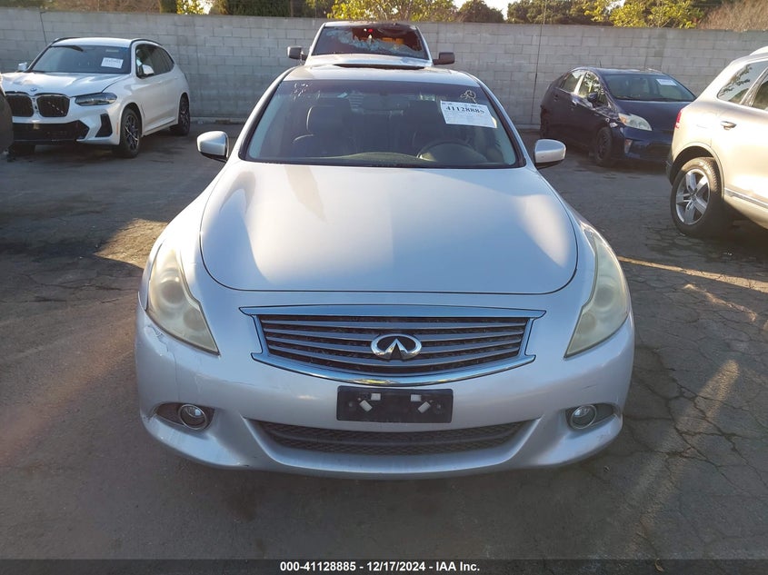 2011 INFINITI G25 VIN: JN1DV6AP9BM831352