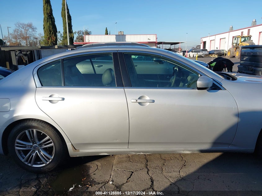 2011 INFINITI G25 VIN: JN1DV6AP9BM831352