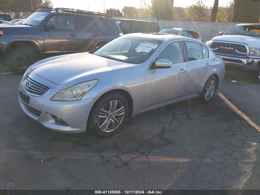 2011 INFINITI G25 VIN: JN1DV6AP9BM831352