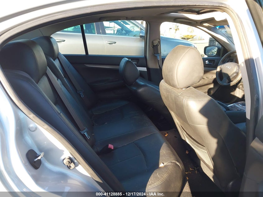 2011 INFINITI G25 VIN: JN1DV6AP9BM831352