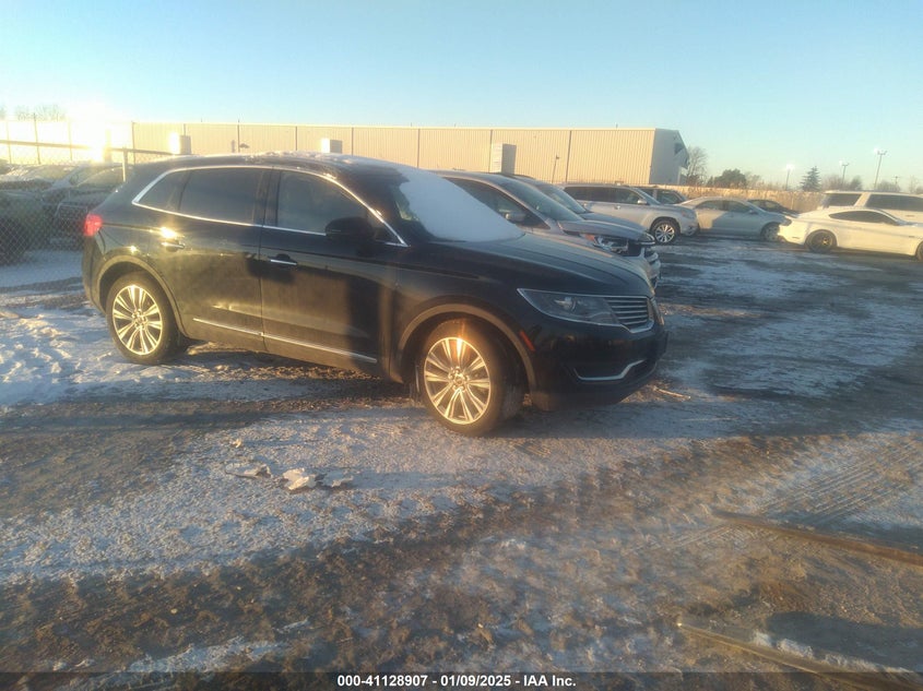 Vin: 2lmpj8lpxhbl30855, lot: 41619086, lincoln mkx reserve 2017 img_1