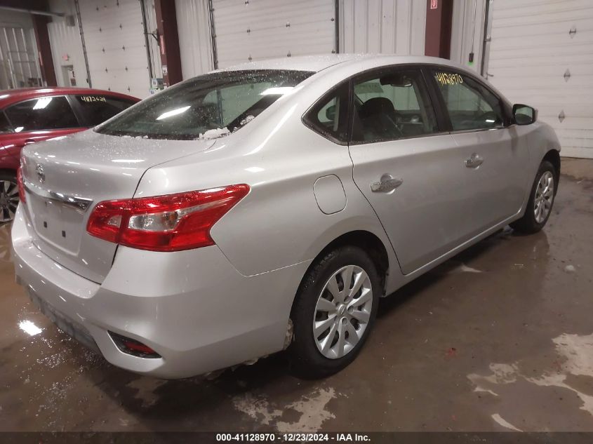 VIN 3N1AB7APXKY454562 2019 Nissan Sentra, S no.4