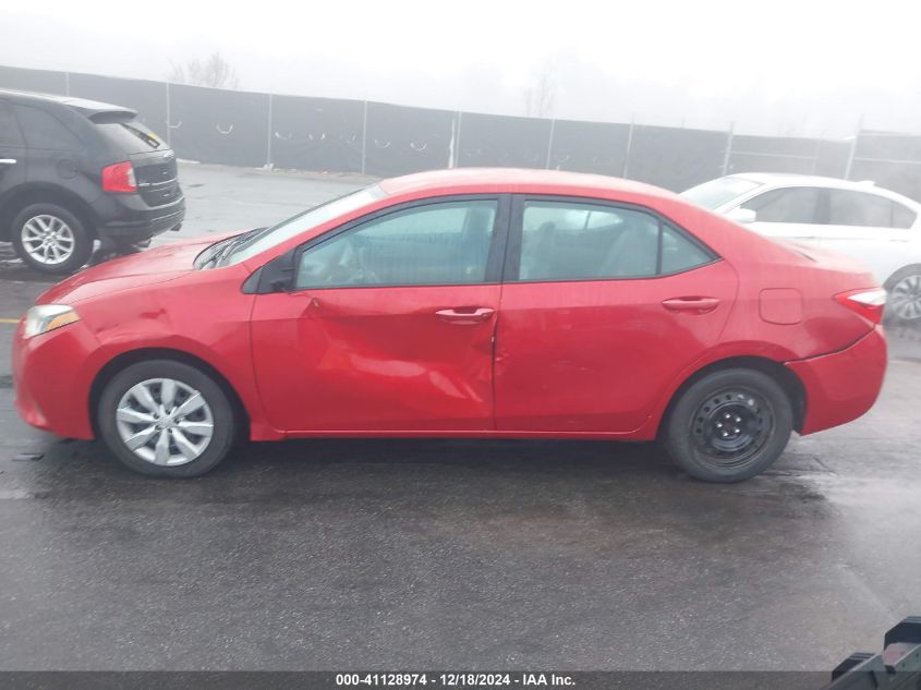 2014 TOYOTA COROLLA LE - 5YFBURHEXEP099926