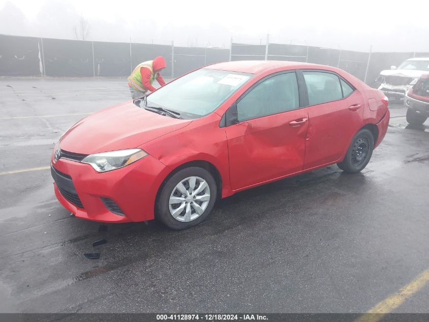 2014 TOYOTA COROLLA LE - 5YFBURHEXEP099926