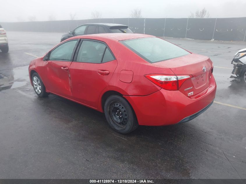 2014 TOYOTA COROLLA LE - 5YFBURHEXEP099926