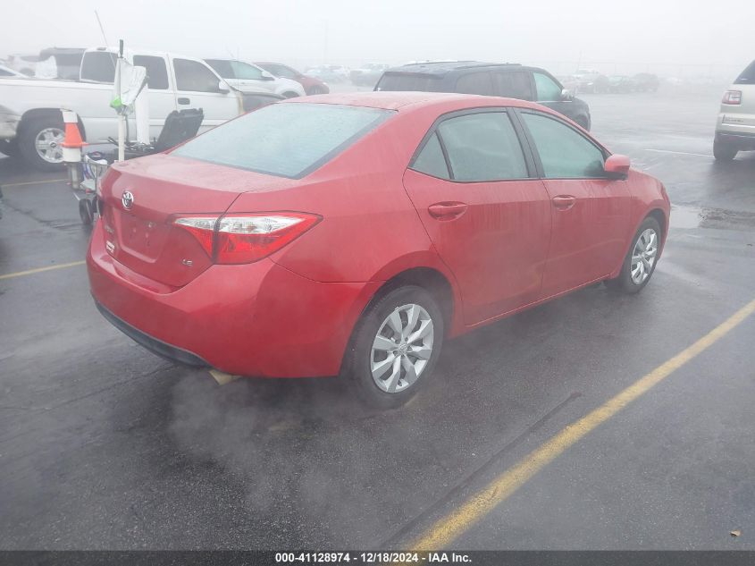 2014 TOYOTA COROLLA LE - 5YFBURHEXEP099926