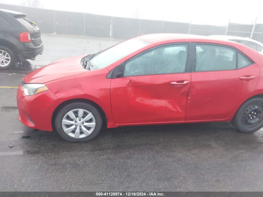 2014 TOYOTA COROLLA LE - 5YFBURHEXEP099926