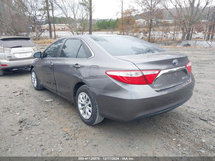 2015 TOYOTA CAMRY HYBRID LE - 4T1BD1FK9FU150214