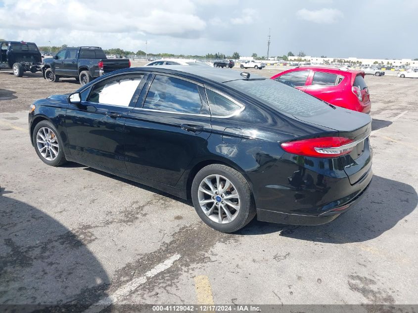 VIN 3FA6P0HD4HR402974 2017 FORD FUSION no.3