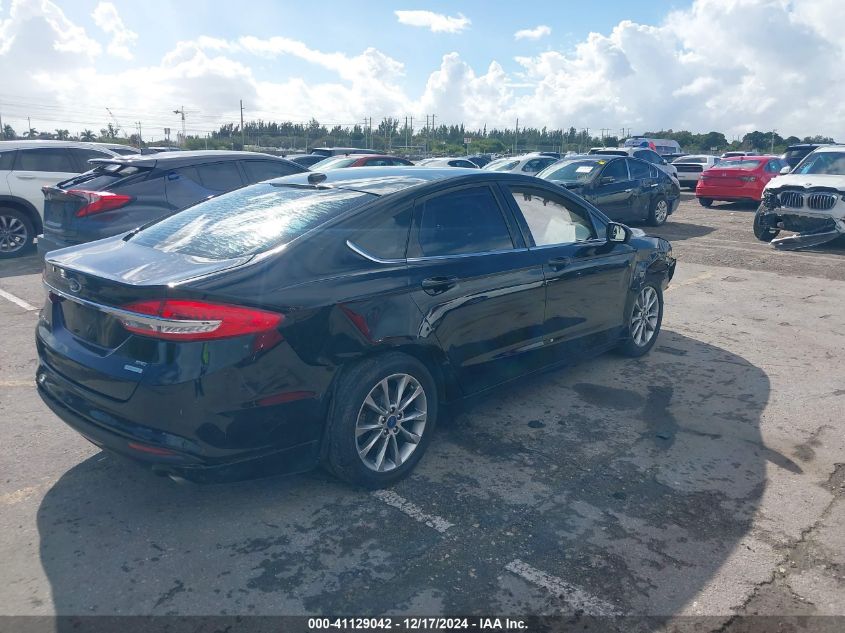 VIN 3FA6P0HD4HR402974 2017 FORD FUSION no.4