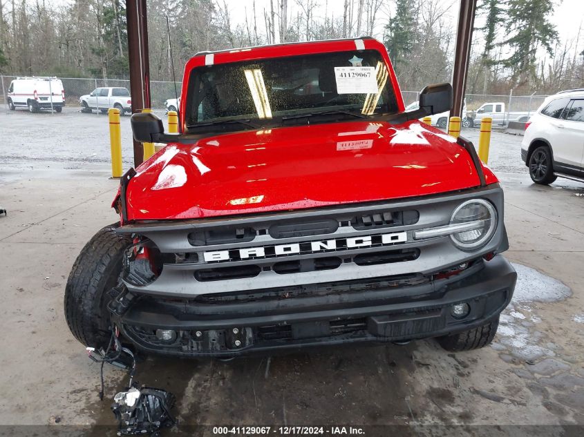 2022 Ford Bronco Big Bend VIN: 1FMDE5AH9NLA84714 Lot: 41129067